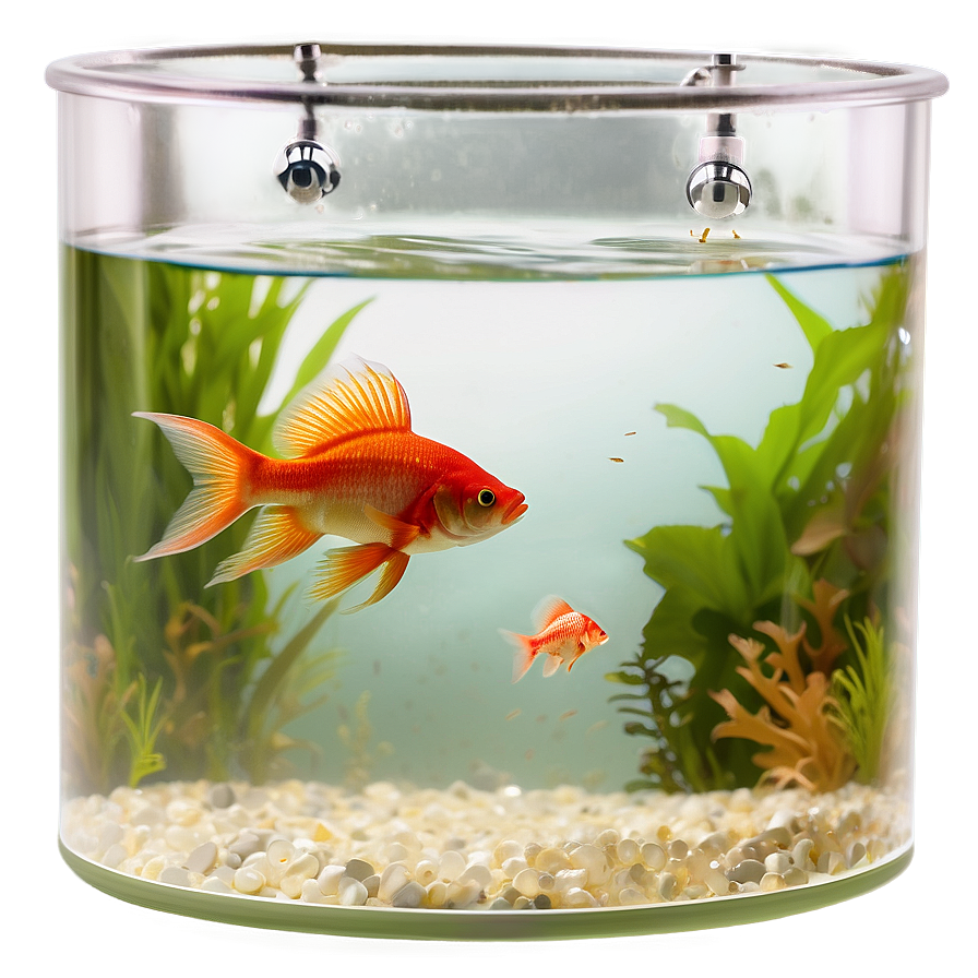 Fishbowl With Water Change Equipment Png Ngq PNG Image