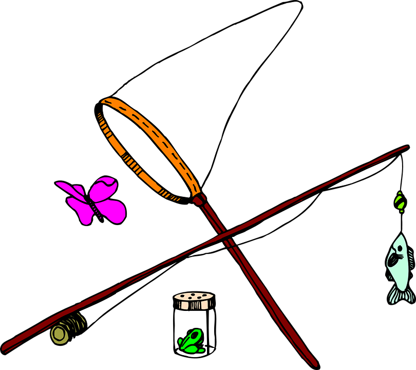 Fishing Equipment Illustration PNG Image