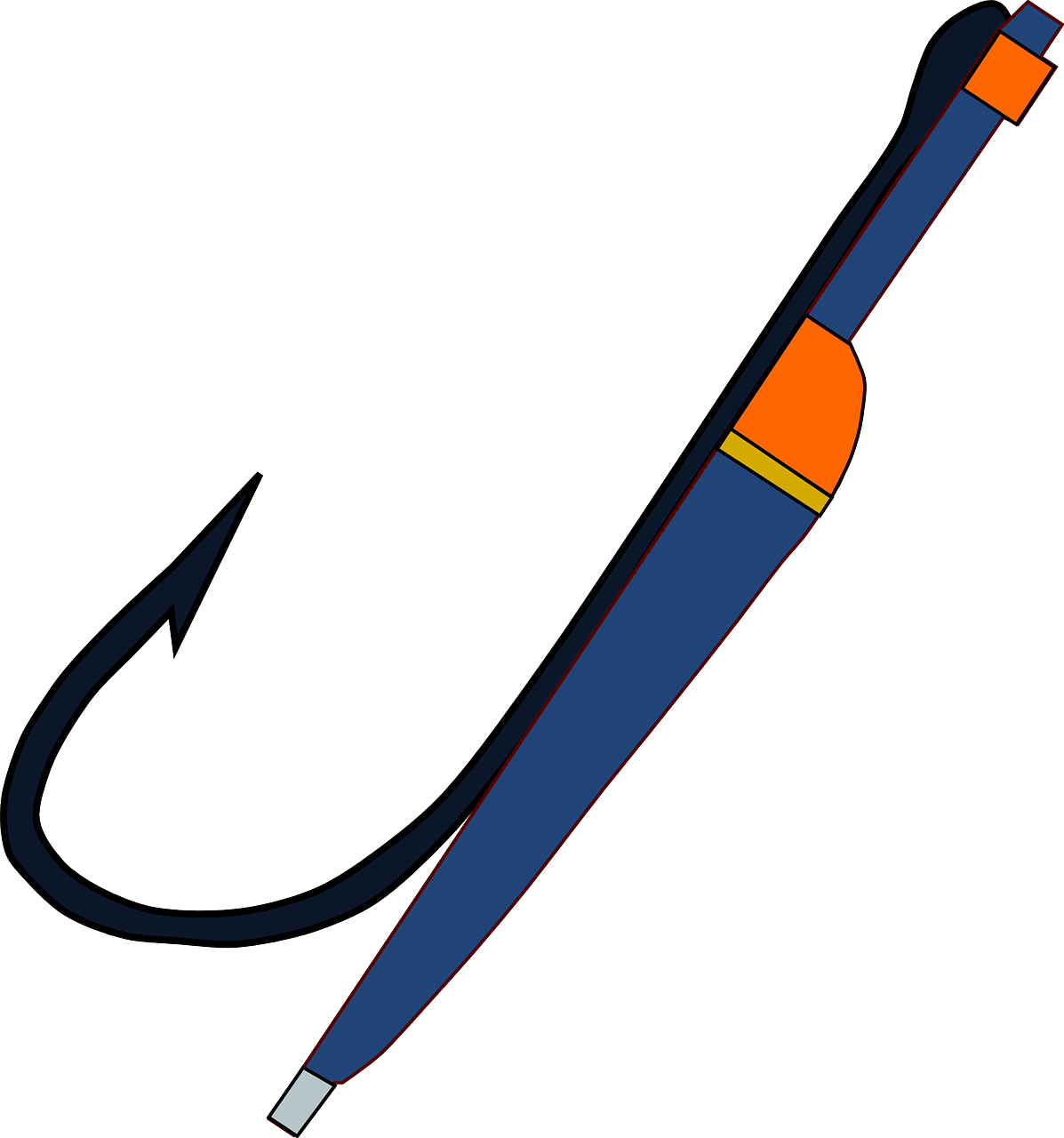 Fishing Hook Illustration PNG Image