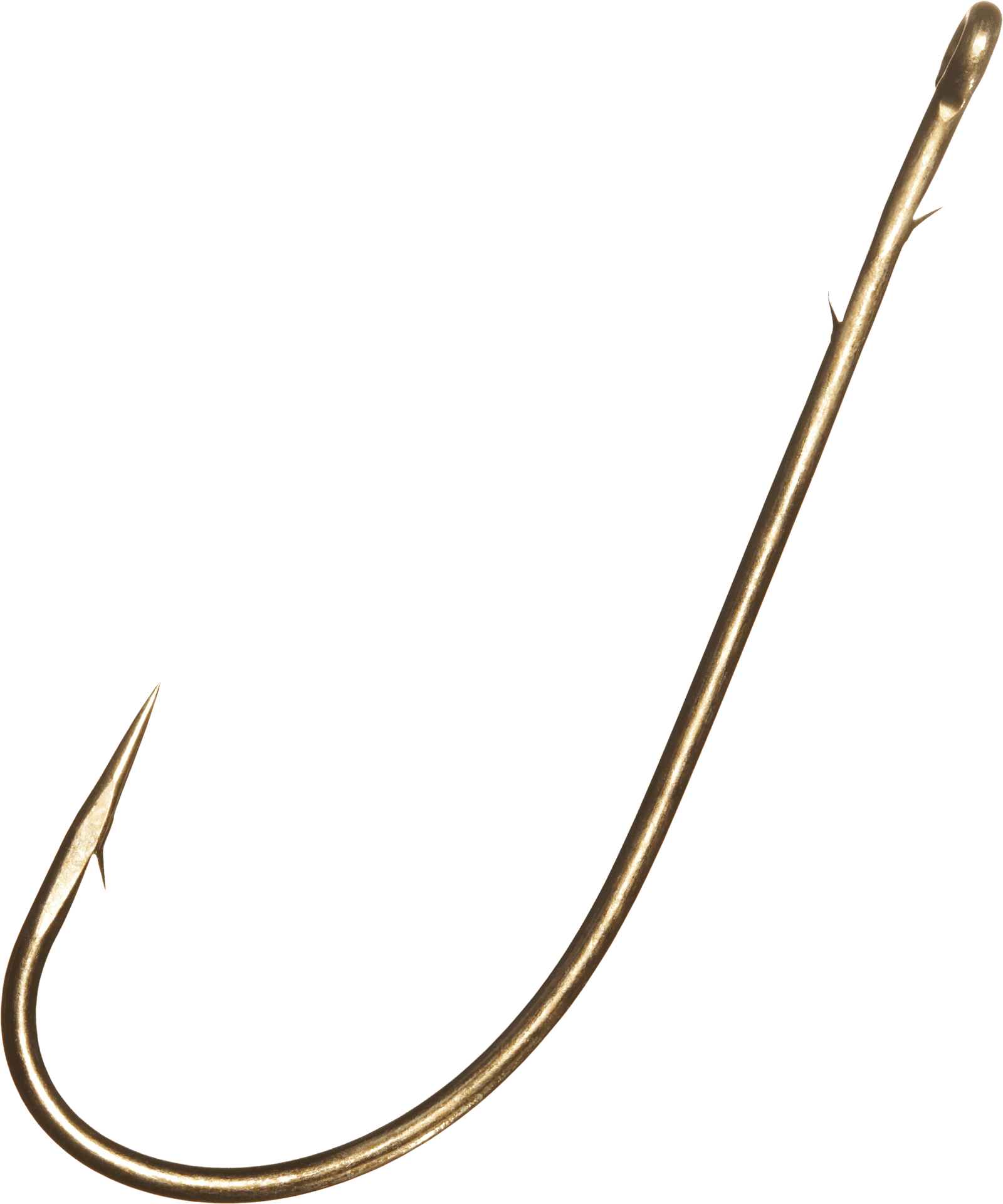 Fishing Hook Single Barbed PNG Image