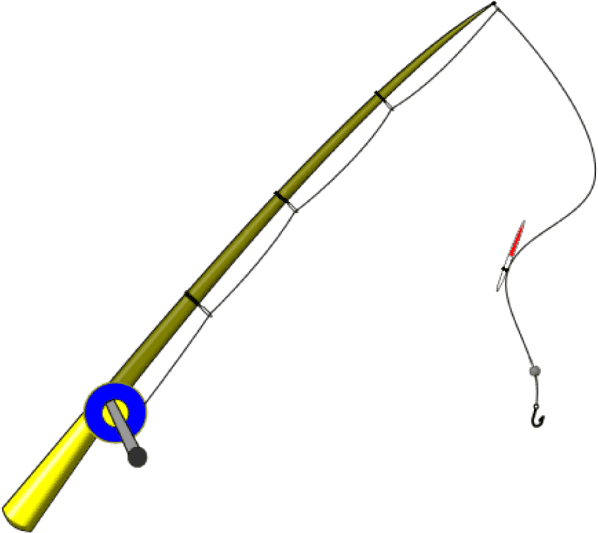 Fishing Rodand Tackle Setup PNG Image