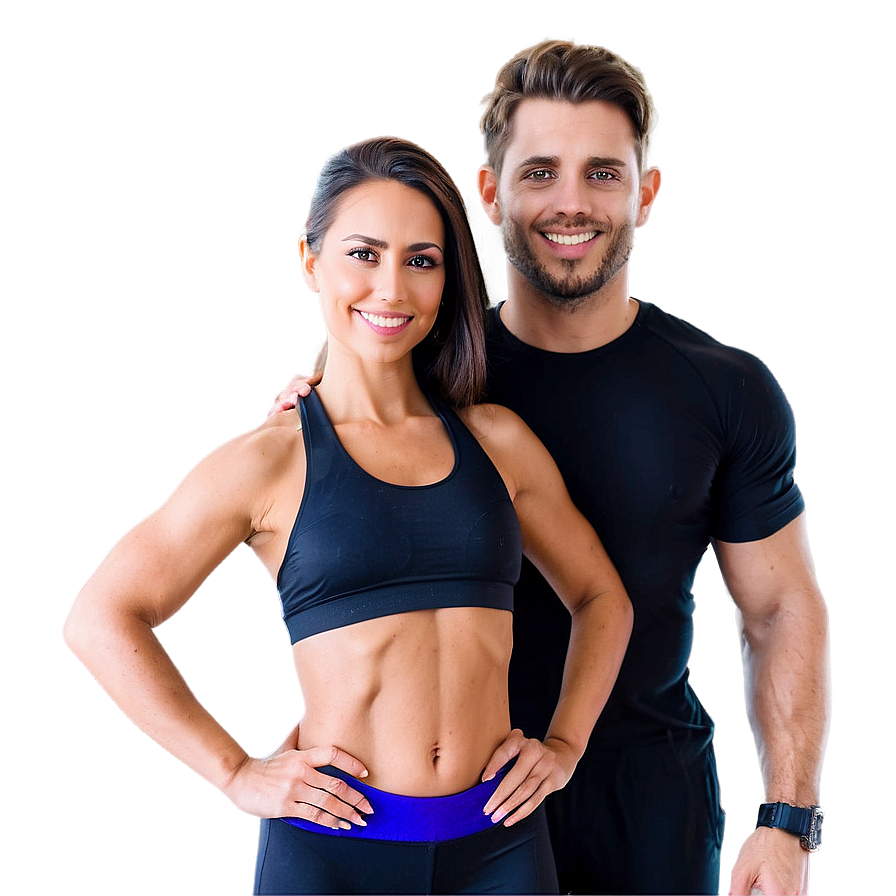 Fitness Couple Dating Png 45 PNG Image