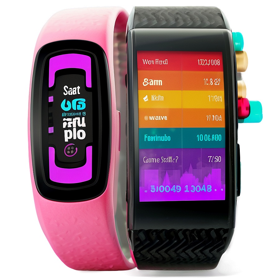 Fitness Tracker App Screen Png 06242024 PNG Image