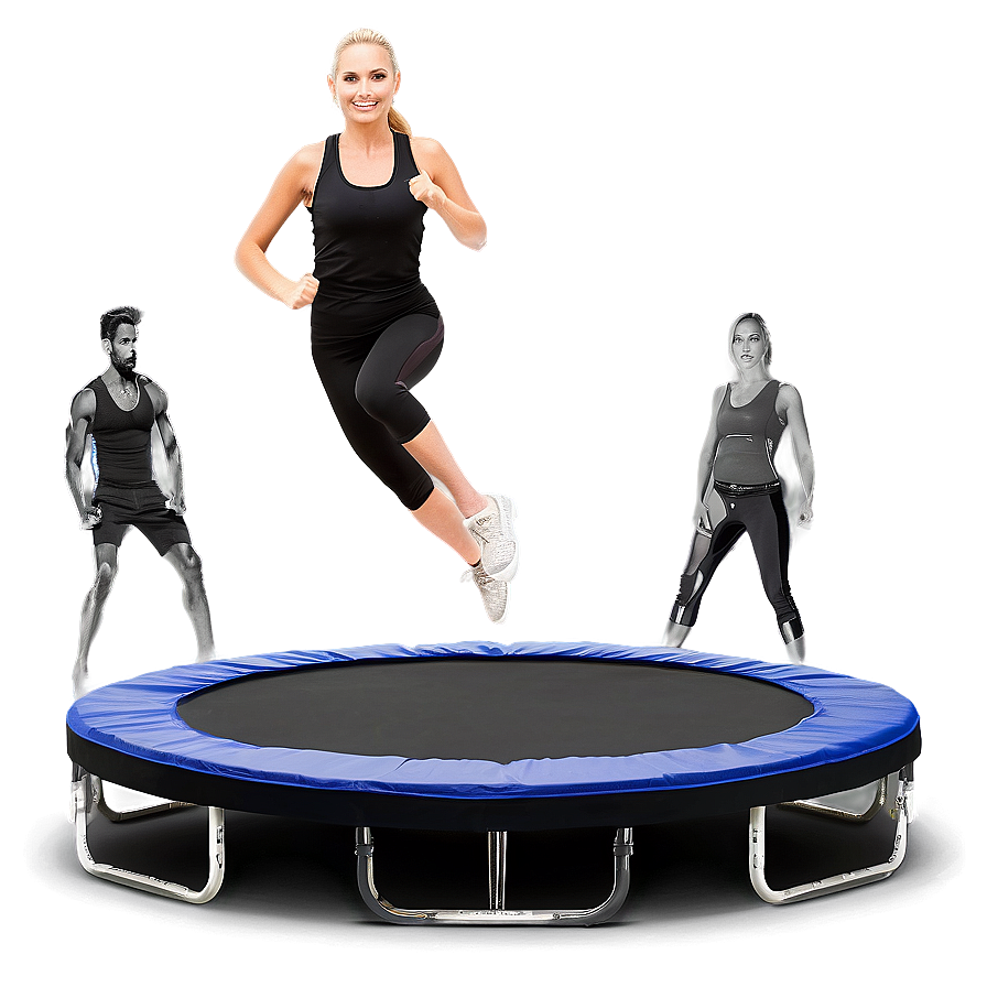 Fitness Trampoline Workout Png 23 PNG Image