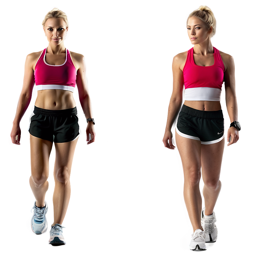 Fitness Woman Walking Png 76 PNG Image