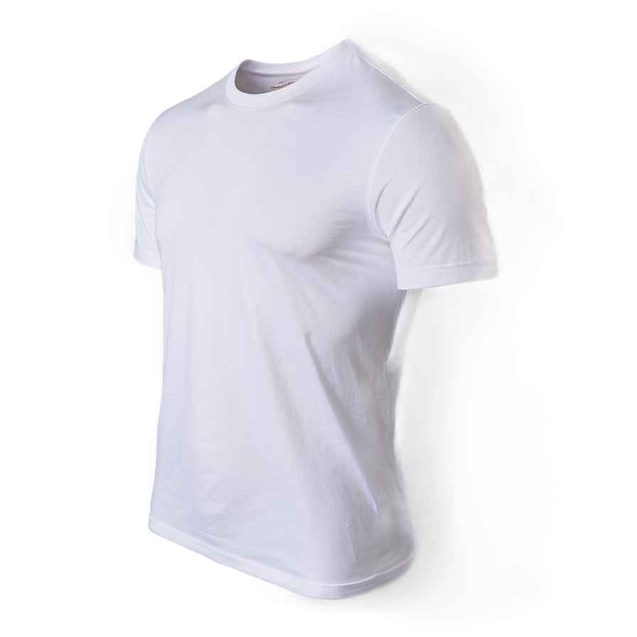 Fitted White T-shirt Png 45 PNG Image