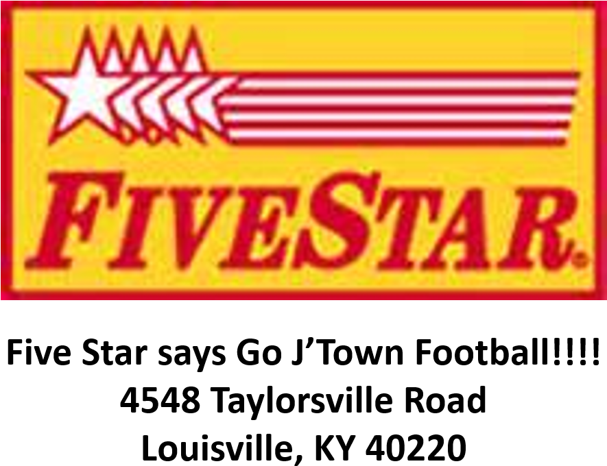 Five Star Go J Town Football Support Sign PNG Image