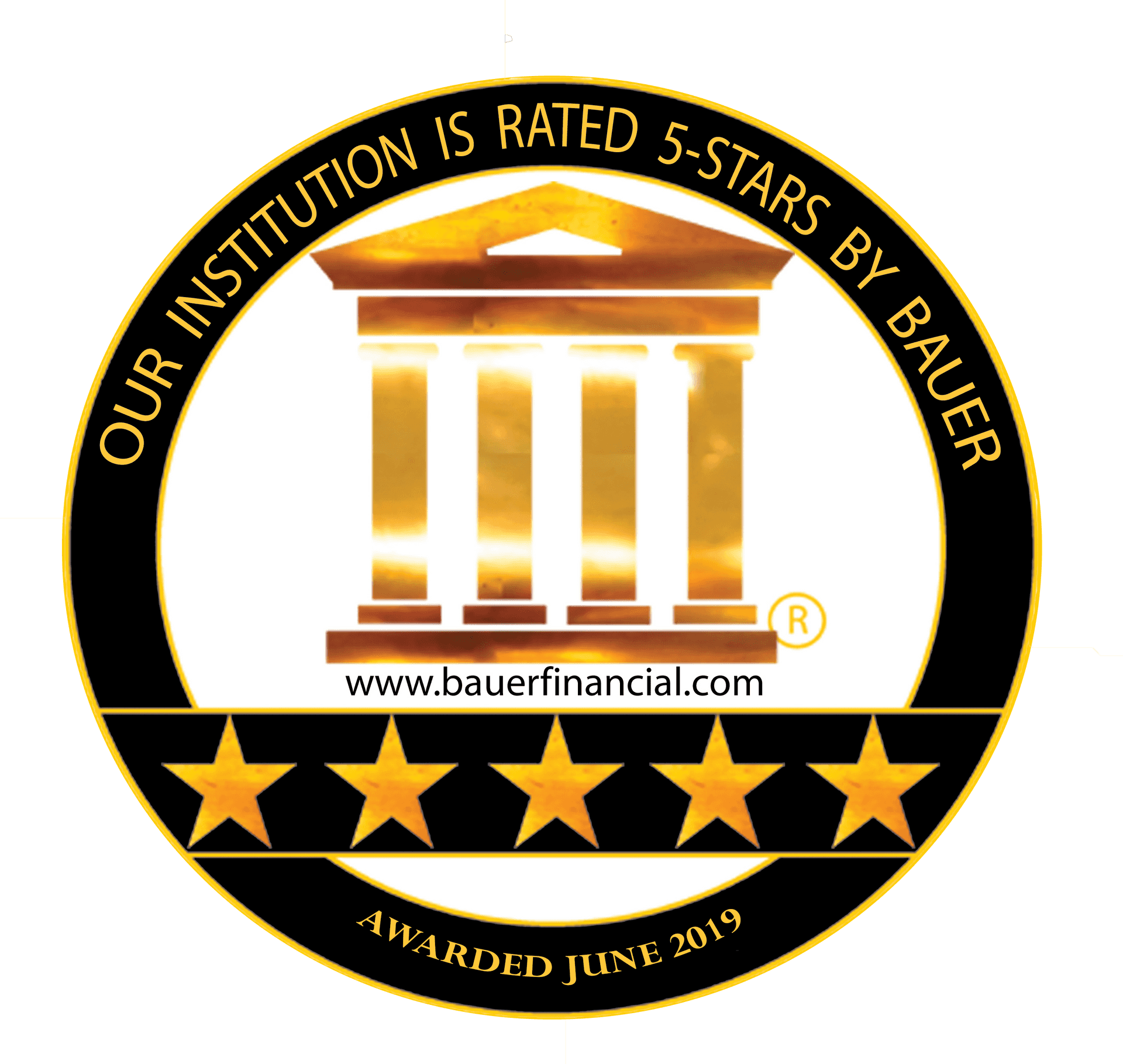 Five Star Institution Rating Seal2019 PNG Image