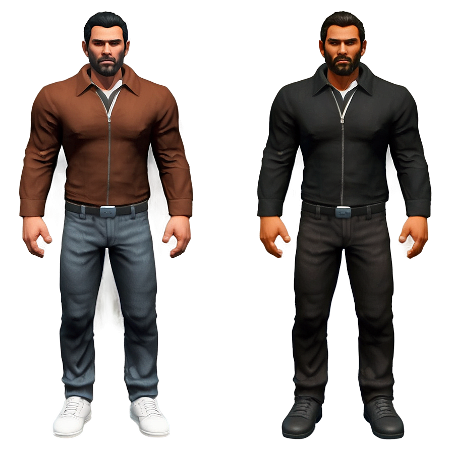 Fivem Roleplay Character Template Png Pvv PNG Image