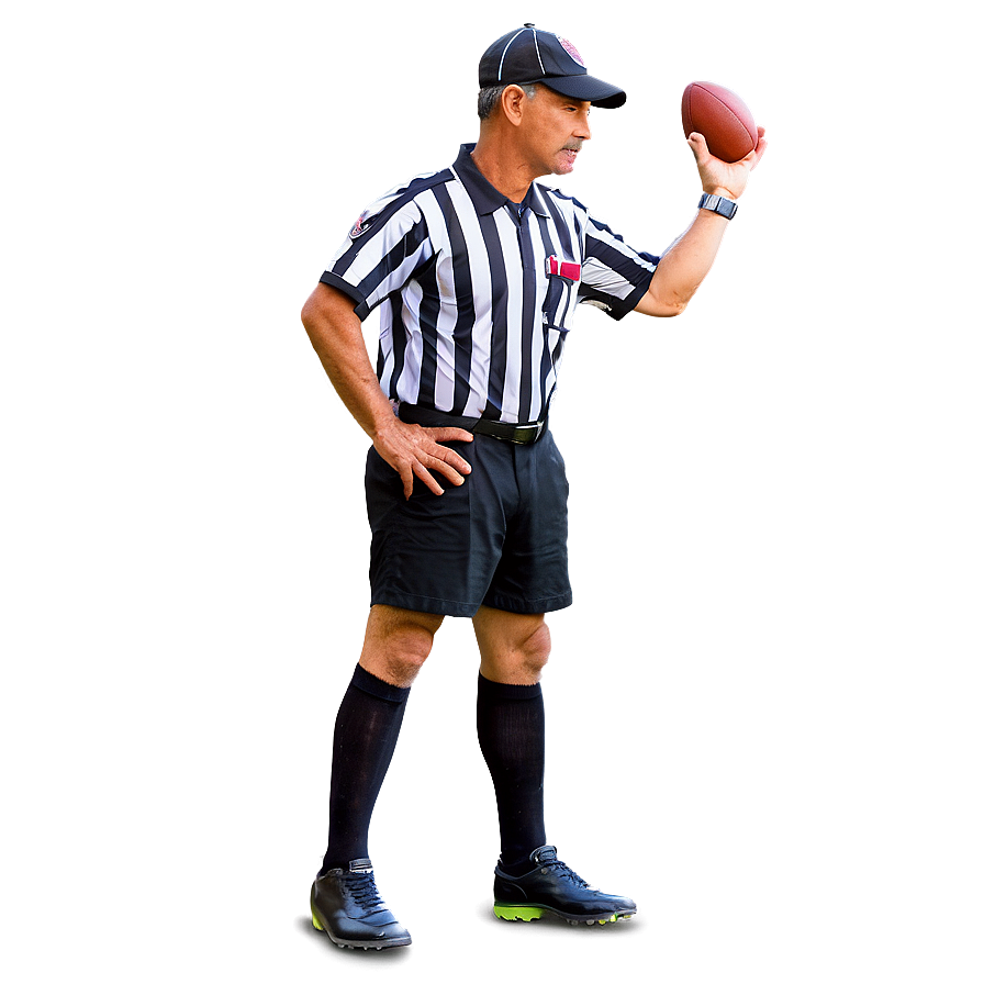 Flag Football Referee Png 06202024 PNG Image