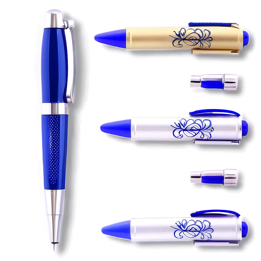 Flair Pen With Grip Png 51 PNG Image