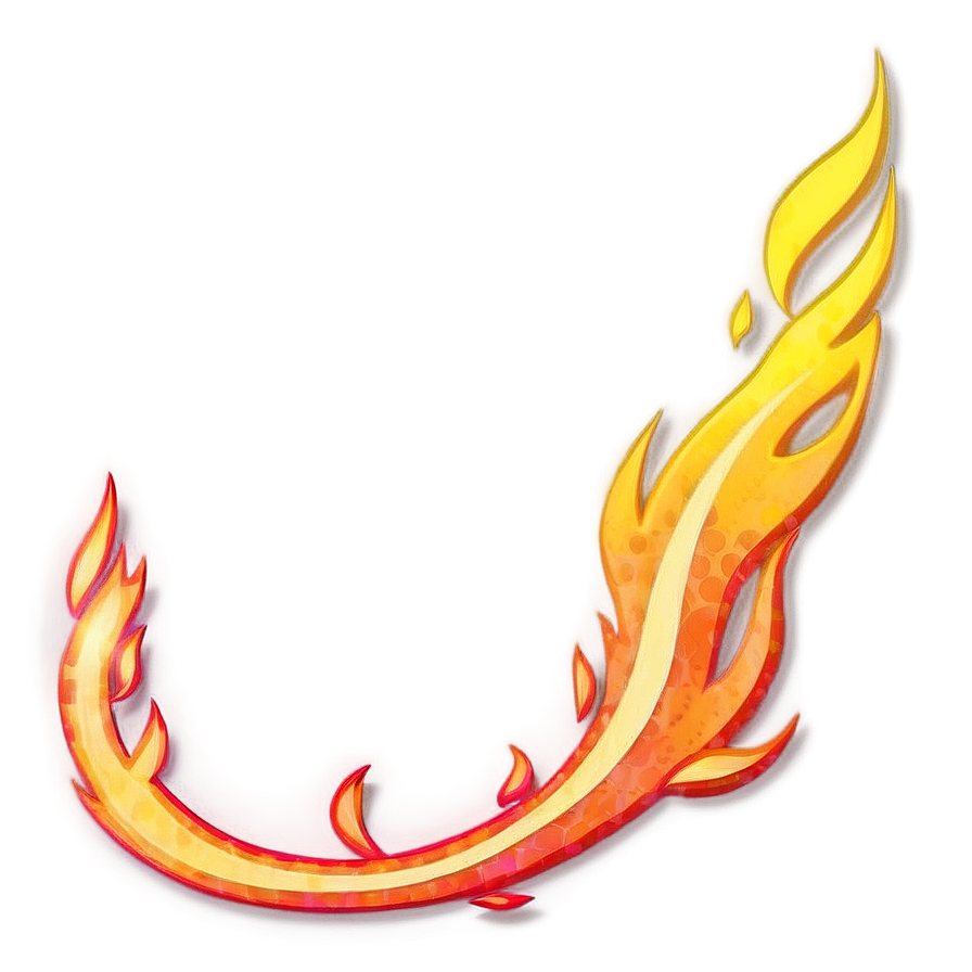 Flame Banner Png Pfi72 PNG Image