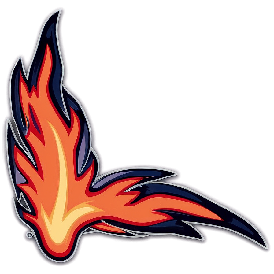 Flame Border Illustration Png Onl PNG Image