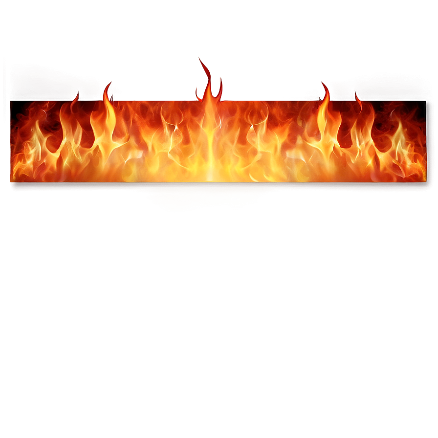 Flame Border Png Dnu27 PNG Image