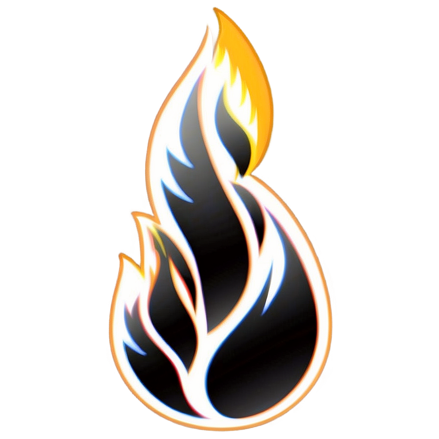 Flame Clipart Png Skx45 PNG Image