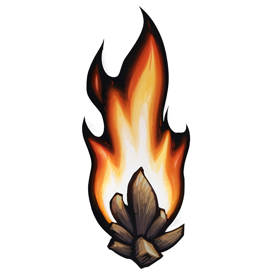 Flame D PNG Image