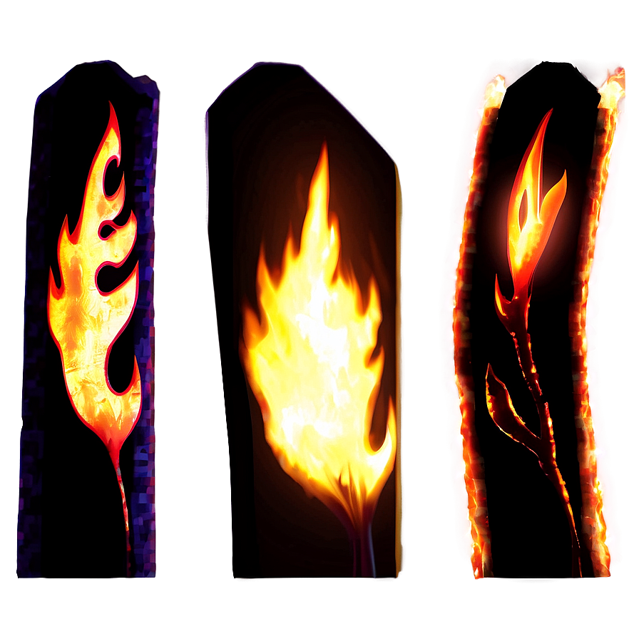 Flame Effect Png Ofb PNG Image