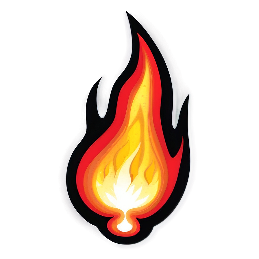 Flame Outline Png 77 PNG Image