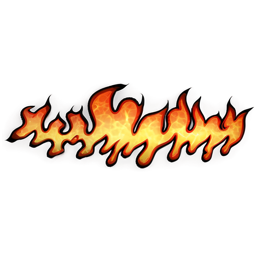 Flames D PNG Image