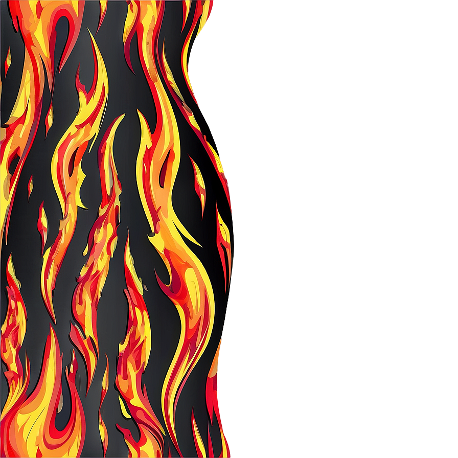 Flames Pattern Png Ctk PNG Image