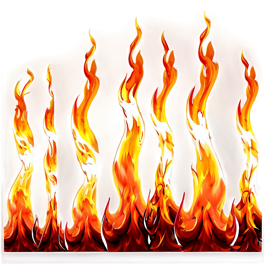 Flames Pattern Png Rwe PNG Image