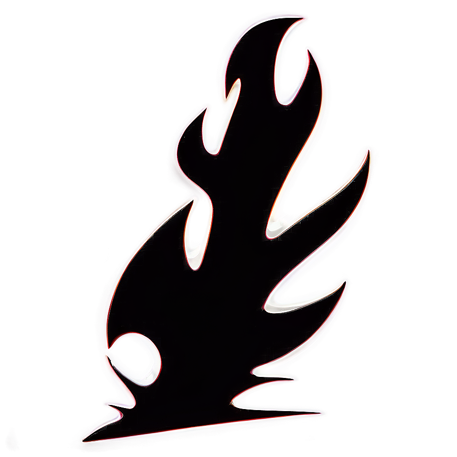 Flames Silhouette Png 7 PNG Image