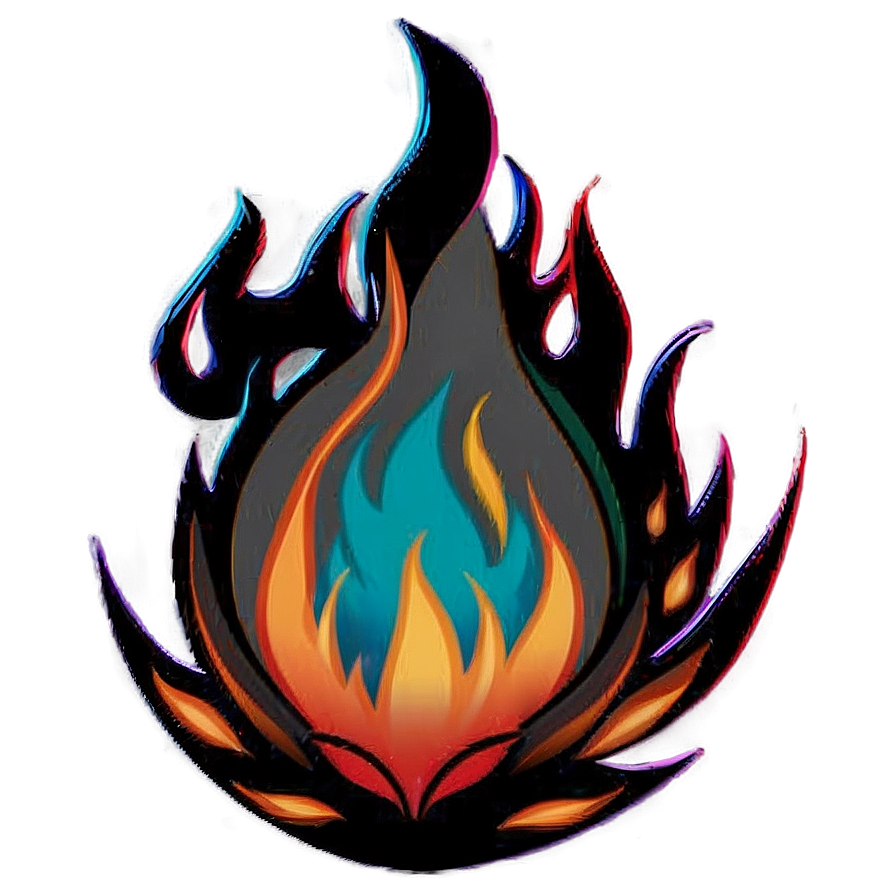 Flames Silhouette Png Pvt PNG Image