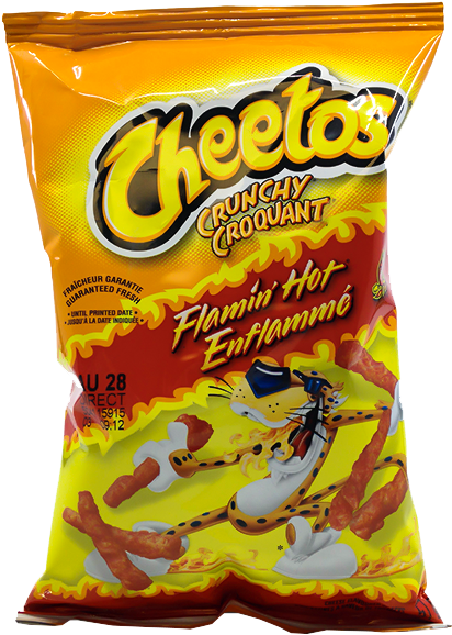 Flamin Hot Cheetos Package PNG Image