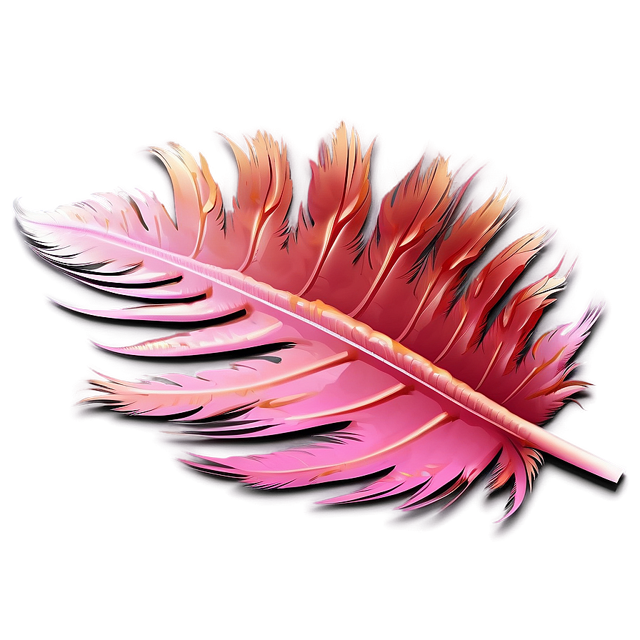 Flamingo Feather Detail Png 05042024 PNG Image