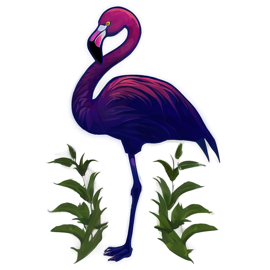 Flamingo Silhouette Sunset Png Xoy PNG Image