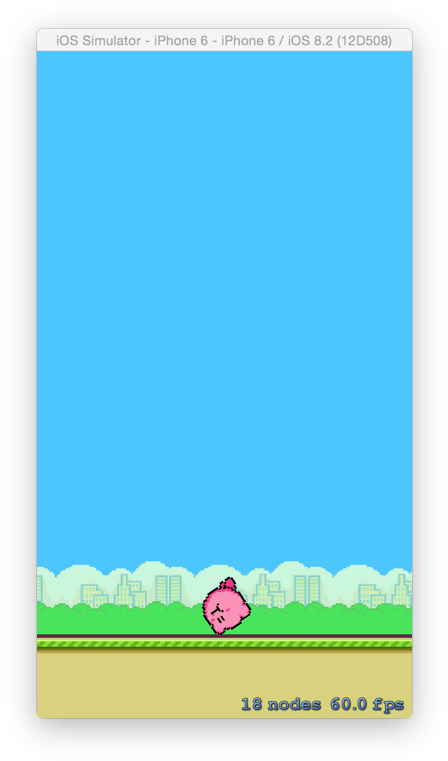 Flappy Bird Gameplay Simulator PNG Image