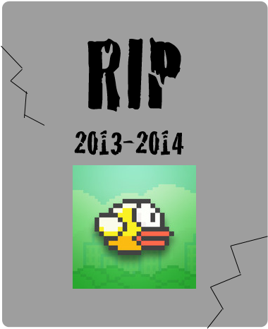 Flappy Bird R I P Tribute PNG Image