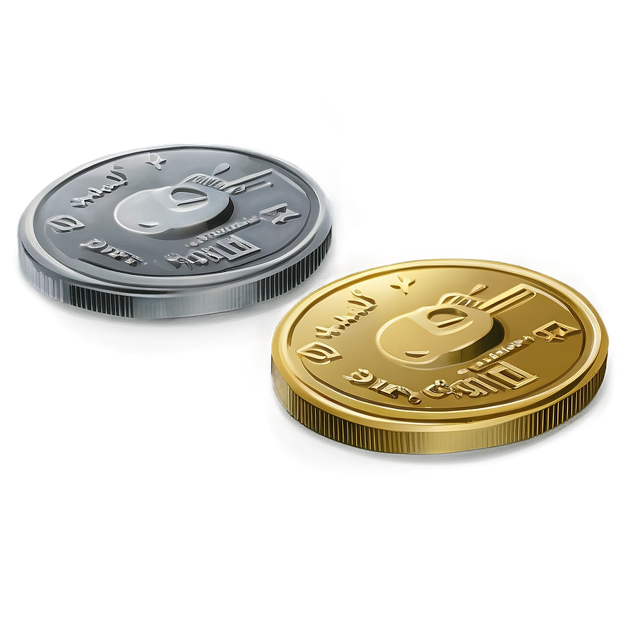 Flat Coin Png Rrg26 PNG Image