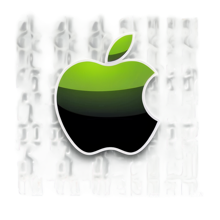 Flat Design Apple Logo Png Cmf71 PNG Image