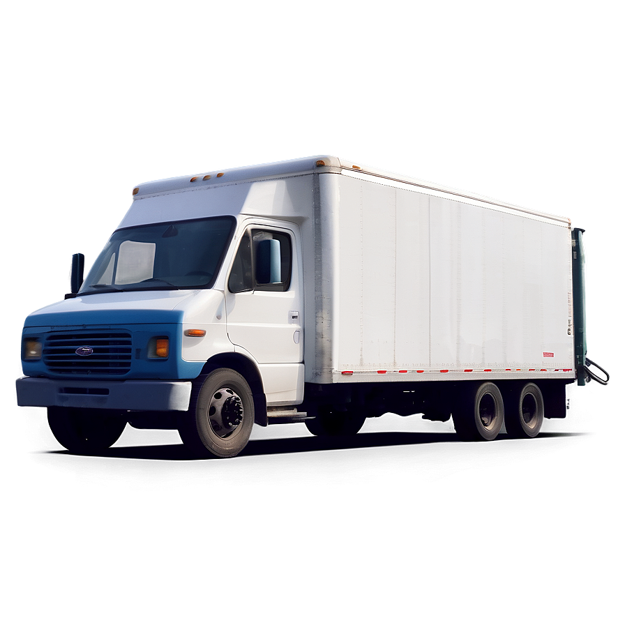 Flat Design Box Truck Png Rio5 PNG Image