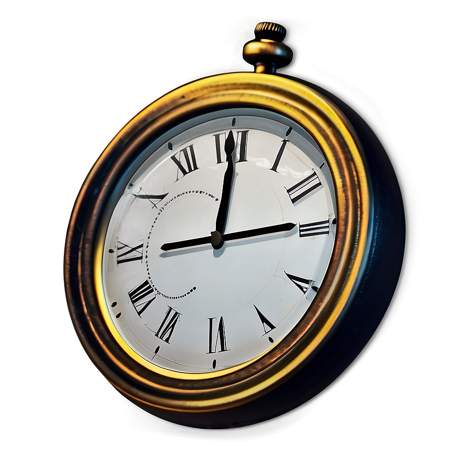 Flat Design Clock Clipart Png 38 PNG Image