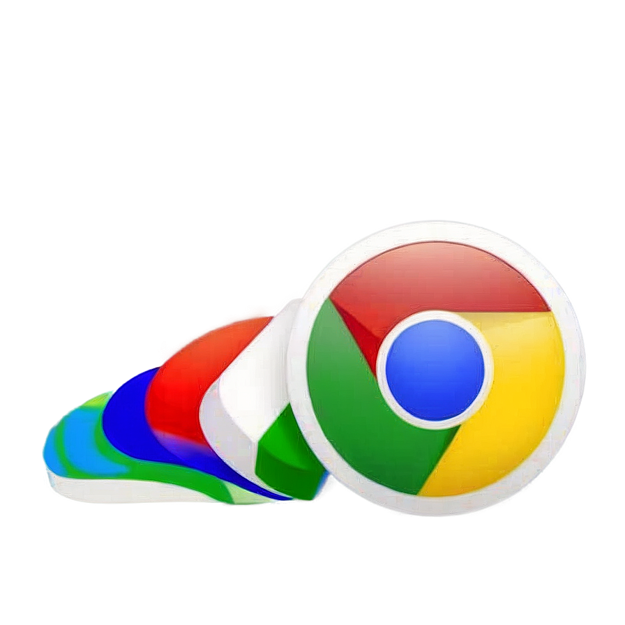 Flat Design Google Chrome Icon Png 06232024 PNG Image