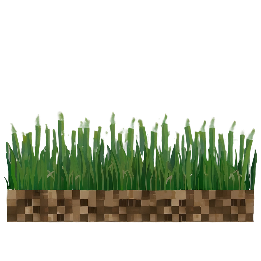 Flat Minecraft Grass Texture Png Wxk PNG Image