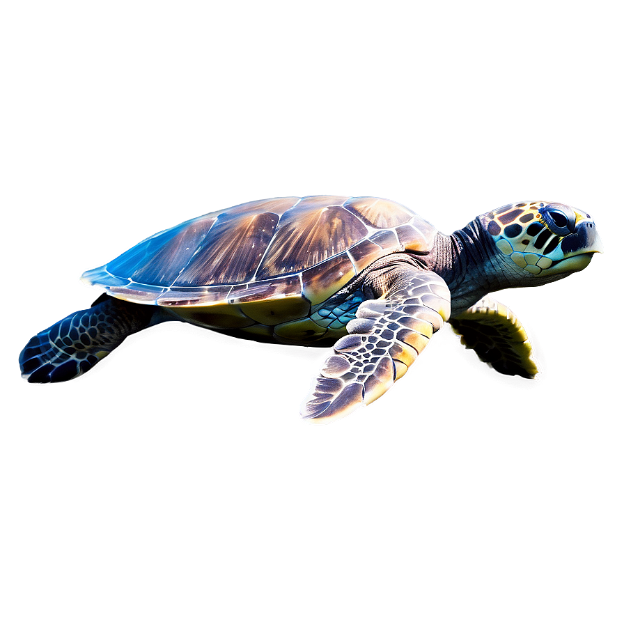 Flatback Sea Turtle Png Vmq54 PNG Image