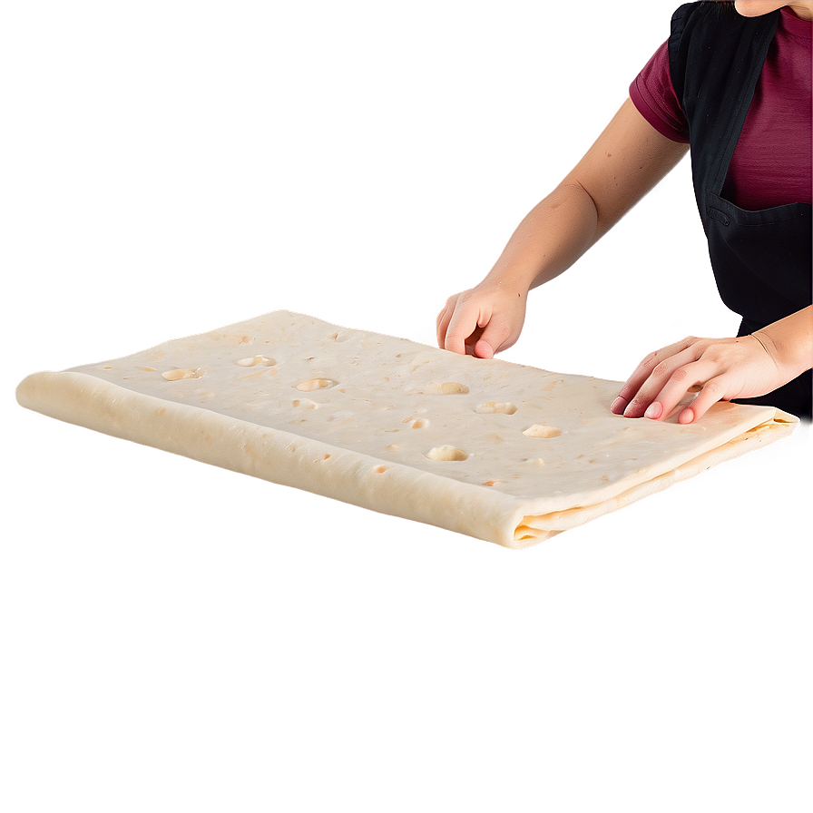 Flatbread Dough Rolling Png 45 PNG Image