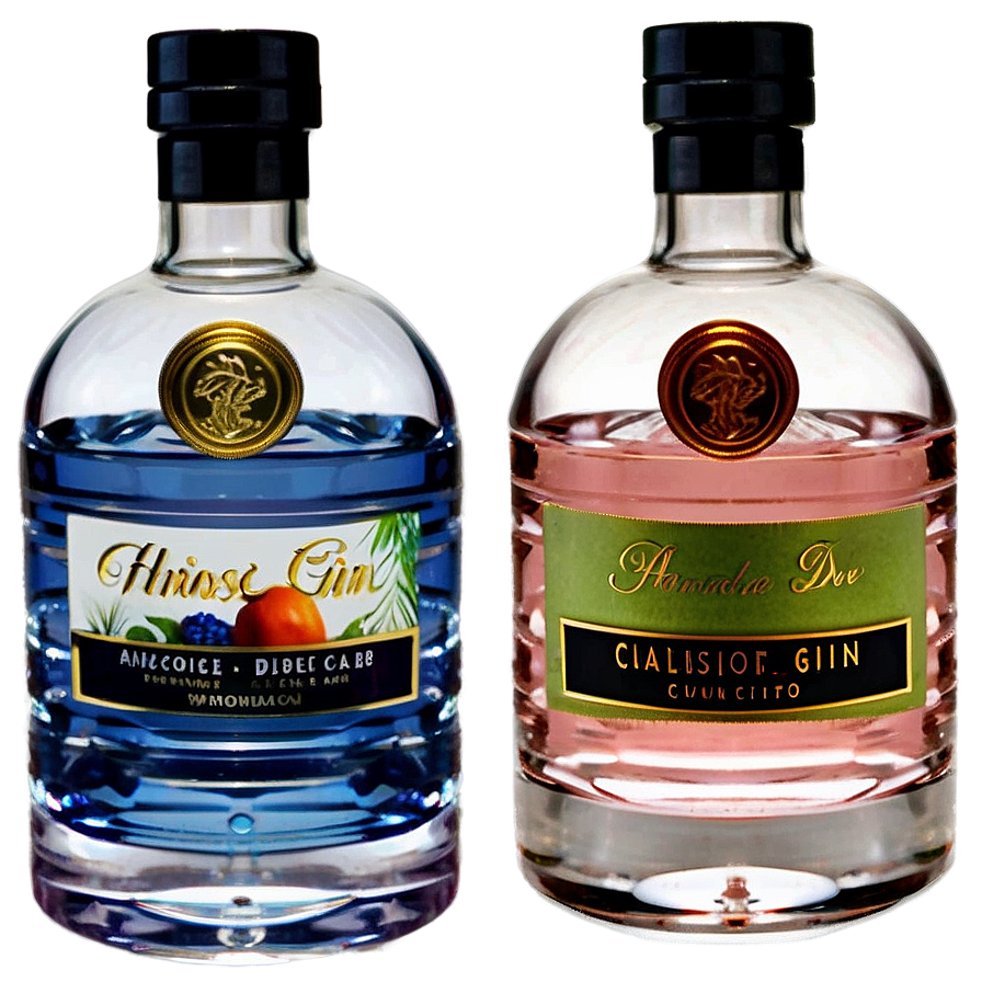 Flavored Gin Assortment Png 66 PNG Image