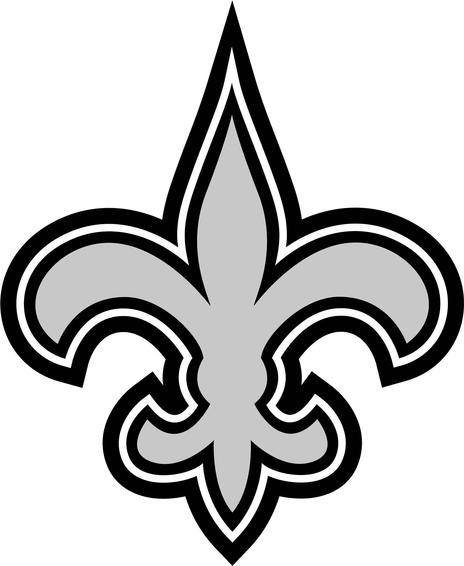 Fleurdelis Saints Logo PNG Image