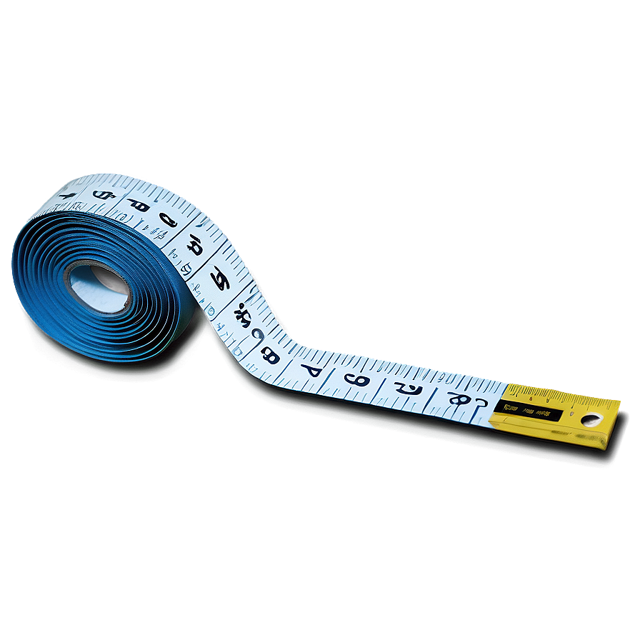 Flexible Ruler Tape Measure Png 06122024 PNG Image