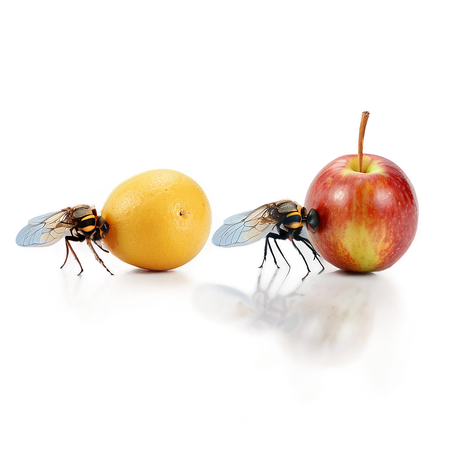 Flies On Fruit Png 60 PNG Image