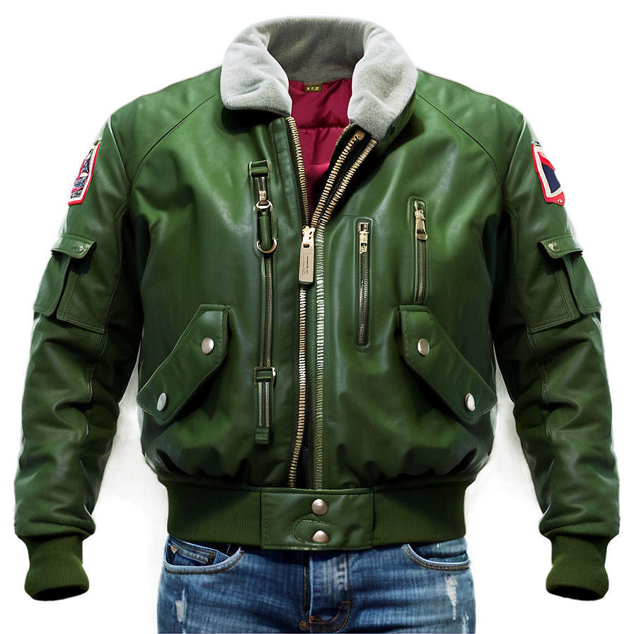 Flight Jacket Png Sva PNG Image