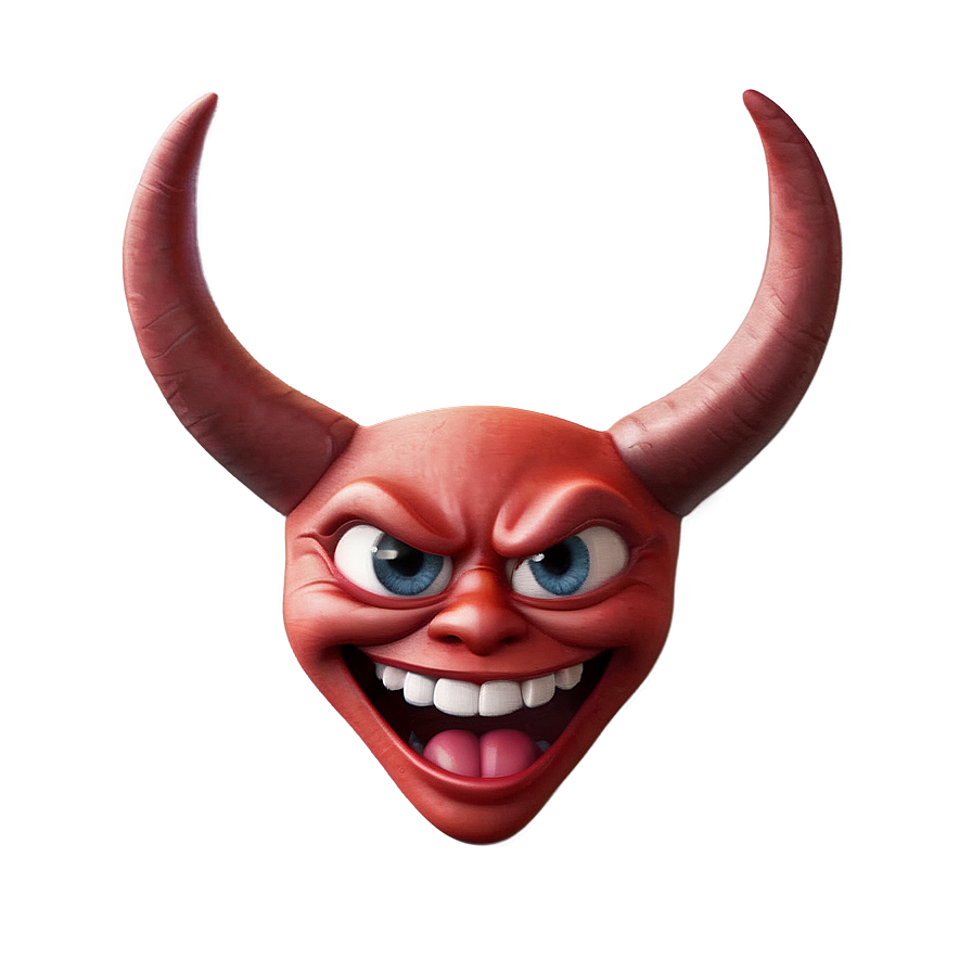 Flirty Devil Emoji Png Hfn PNG Image