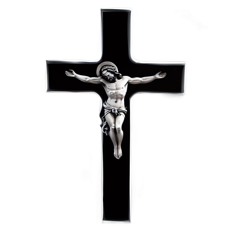 Floating Catholic Cross Component Png Mjj PNG Image