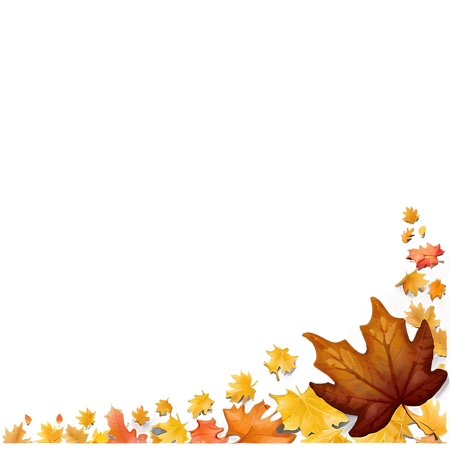 Floating Fall Leaf Png Osp80 PNG Image