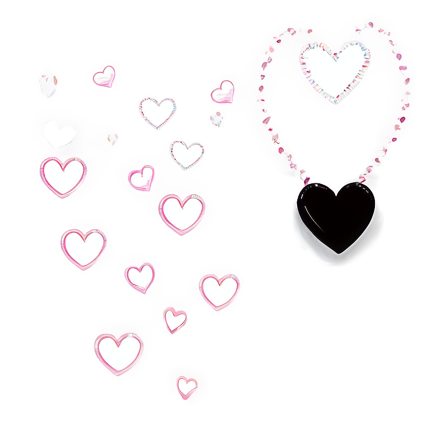 Floating Hearts Png 79 PNG Image