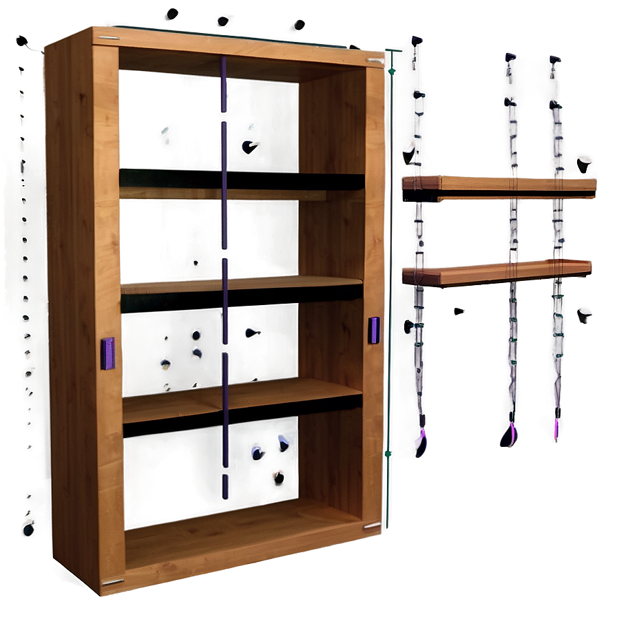 Floating Shelf Cabinet Png 06122024 PNG Image